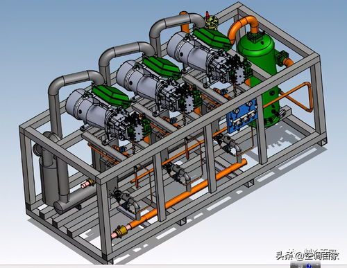 最全的制冷系統(tǒng) 產(chǎn)品三維設(shè)計(jì)模型